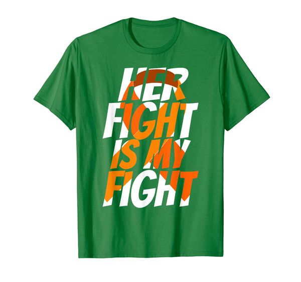 

orange ribbon kidney cancer awareness shirt for her, White;black