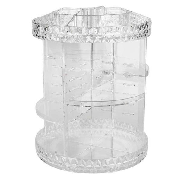 

eyelash curler acrylic rotating storage box cosmetics organizer for home