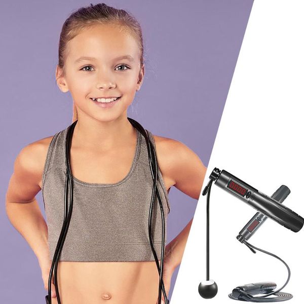 

jump ropes cordless electronic 3m skipping rope with counter adjustable endurance training lose weight fitness equipment
