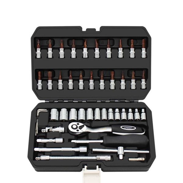 

professional hand tool sets 46/53pcs automobile repair set multifunctional chromes vanadium steel repairing for car k9store