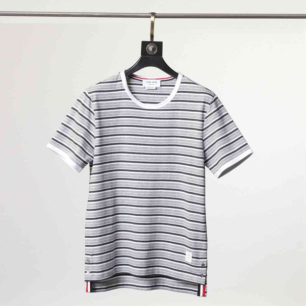 

design clothing bruntb new stripe short sleeve lovers 0212, White;black