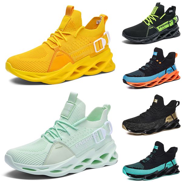 

fashion men running shoes breathable trainers wolf grey tours yellow teals triple blacks khaki green light brown bronze mens outdoor sports