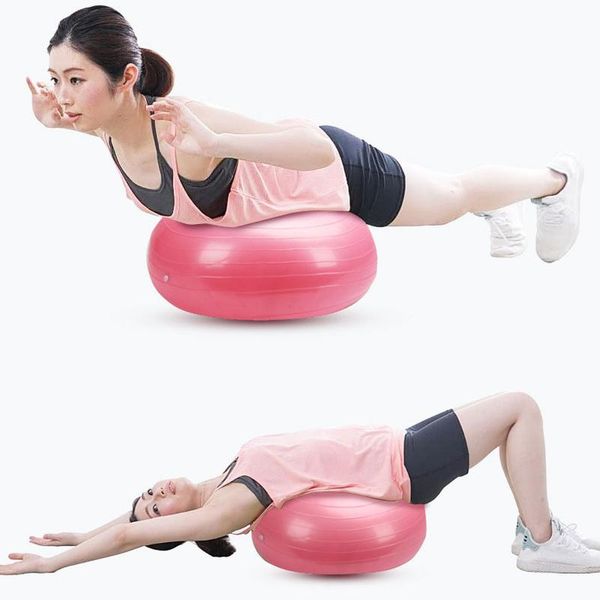 

fitness balls apple shape yoga ball pilates equipment exercise home gym pvc 50cm thickened explosion proof