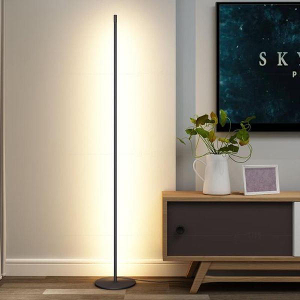 

nordic led floor lamp dimming bedside bedroom lamps lighting standing for living room decorative lights