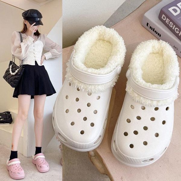 

slippers cute winter summer platform women sandals non slip comfortable lightweight outdoor metal chain girls, Black