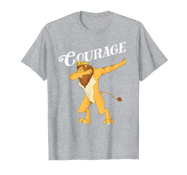 

Fun Oz Cowardly Dabbing Lion Courage Shirt Art-Wizard Of Oz T-Shirt, Mainly pictures