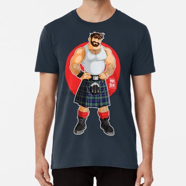 

men's t-shirts adam likes kilts t shirt bobobear bobobearart bobo bear nisi gay gayart art, White;black