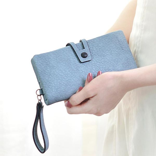 

wallets 2021 fashion mass ms. long wallet multifunctional students simple purse women, Red;black