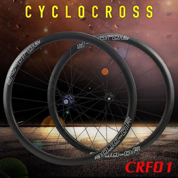 

bike wheels go-pore carbon fiber road wheel 700c rim 30/38/47/50/60mm tubular clincher tubeless with crf01 hub