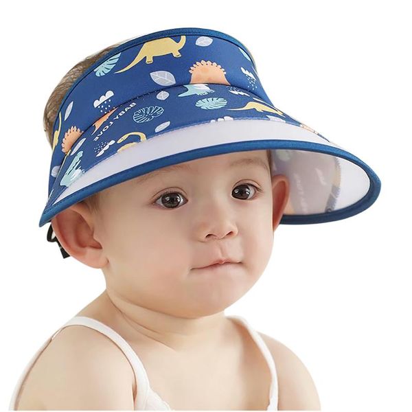 

toddler baby kids boys girls printing pattern bucket hats hat sun cap beach cartoon infant caps uv protection wide brim, Blue;gray