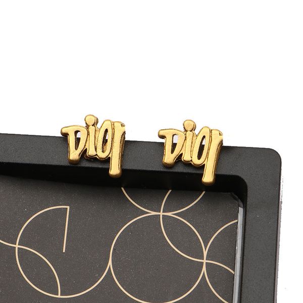 

new letter earrings for women in 2021, Silver