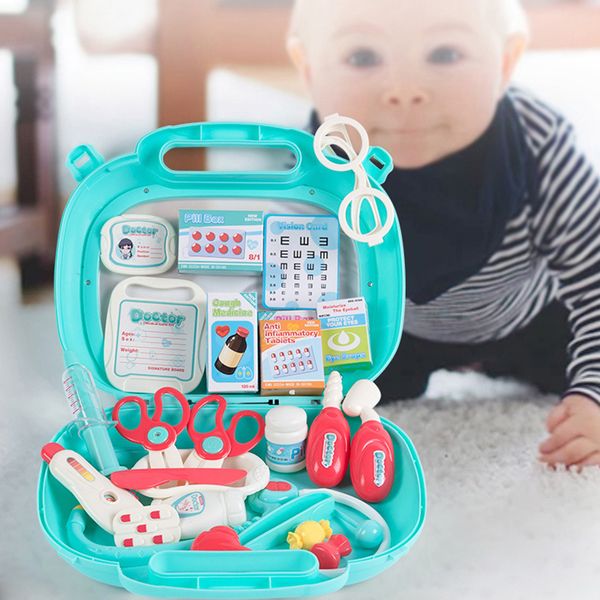 

children pretend play doctor gameoy set portable medical kit play classic toys educational role play simulation learn toys