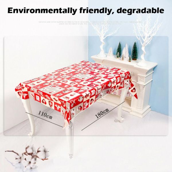 

table cloth fashion 0 fee christmas disposable tablecloth waterproof antifouling holiday festival decor