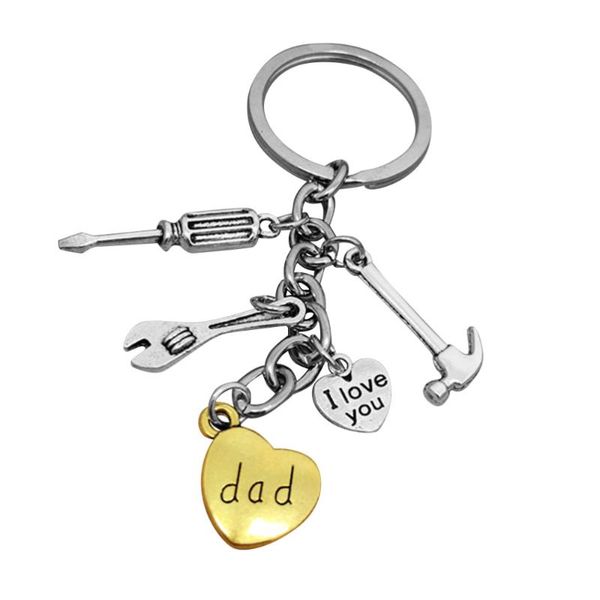 

repairing tools shaped keychain decorative hanging keyring fathers birthday key holder day gift party favor