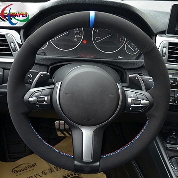 

steering wheel covers diy anti-slip black suede car cover for f87 m2 f80 m3 f82 m4 m5 f12 f13 m6 f85 x5 m f86 x6 f33 f30 sport