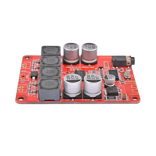 

audio cables & connectors bluetooth 5.0 receiver tpa3118 stereo digital 2 x 30w dc 8v to 26v hifi power board for speaker