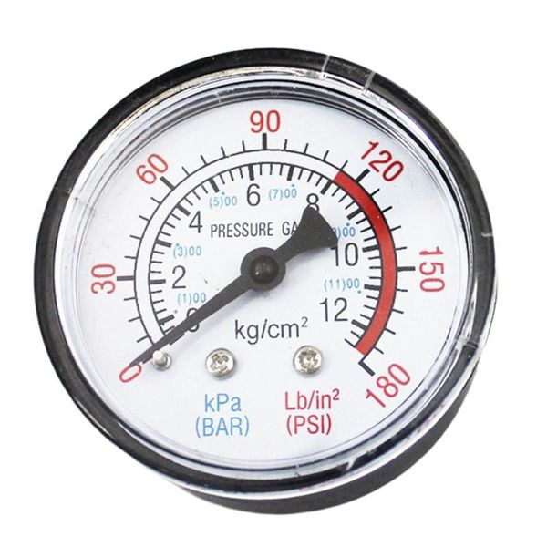 

interior decorations y50 portable air compressor pressure gauge calibrator dual scale manometer horizontal 1 / 4