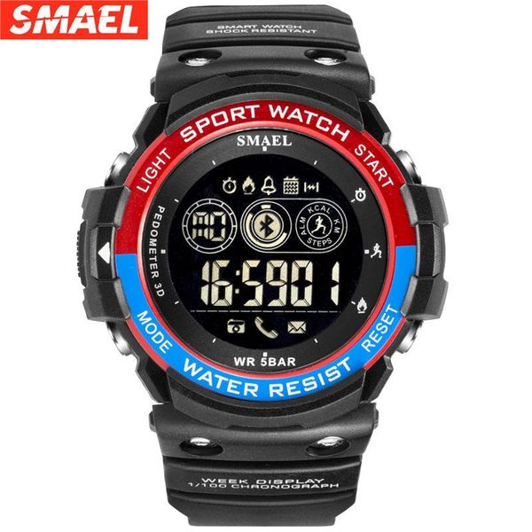 

wristwatches smael sport watch men fashion digital mens week date satch wristwatch montre homme relogio masculino, Slivery;brown