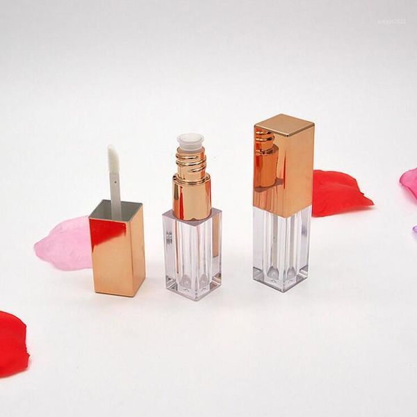 

storage bottles & jars 10/30/50pcs empty lip gloss tubes square glaze packing container diy cosmetic refillable 3.5ml