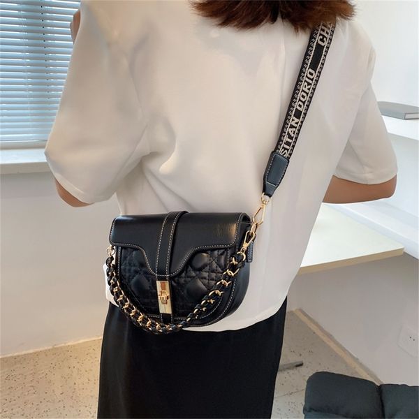 

bag women new women's messenger bag texture fashion saddle purse outlet