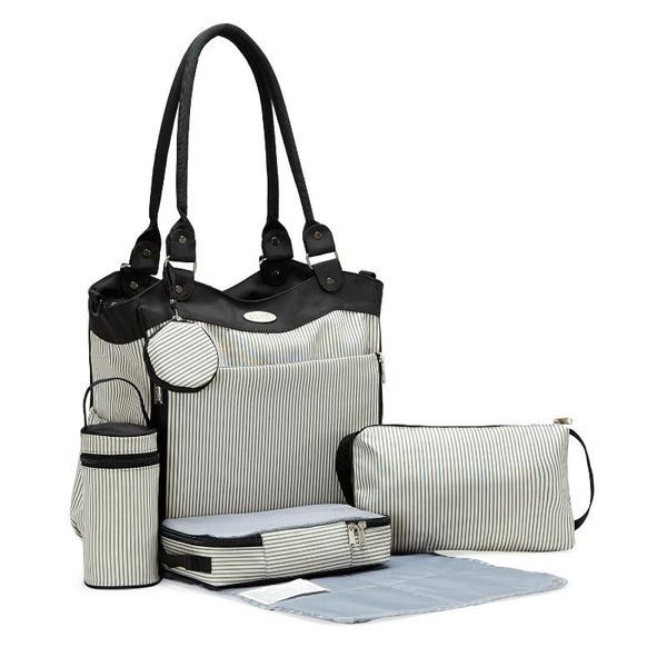 

diaper bags 9 pcs mommy baby care bag different color options collapsible multifunction travel messenger handbag maternity