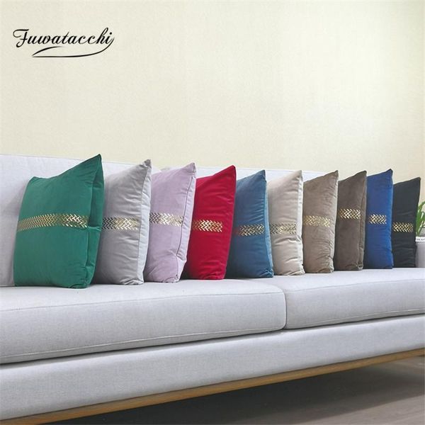 

cushion/decorative pillow luxurious gold foil cushion cover velvet warm home decorative kussenhoes housse de coussin cojines