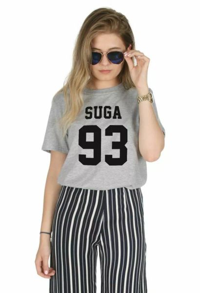 

suga 93 t-shirt kpop fangirl jungkook rapmon jin suga j-hope, White;black