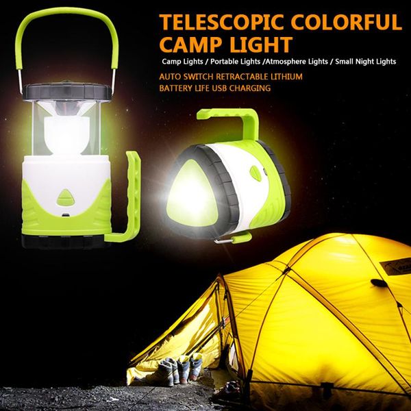 

portable lanterns 300w led tent light usb rechargeable lantern emergency night market outdoor camping bulb lamp home