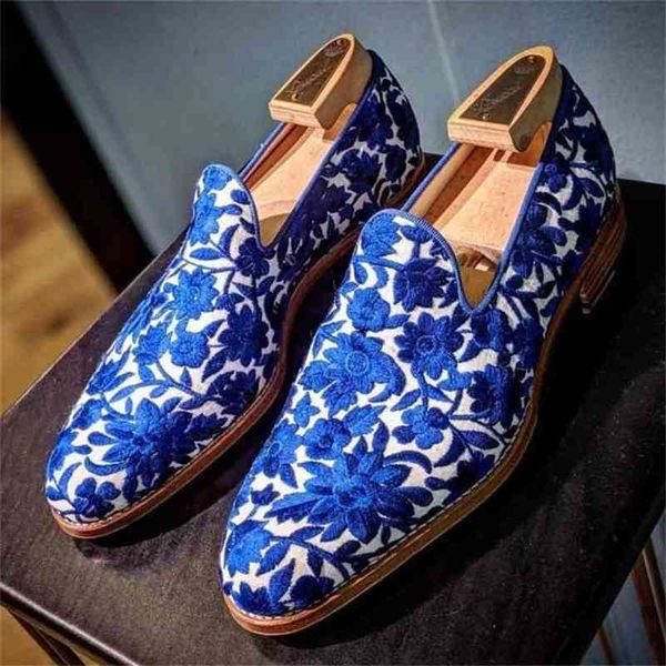 

men shoes hand-mixed color cloth for formal loafers casual style light ha444 210907, Black