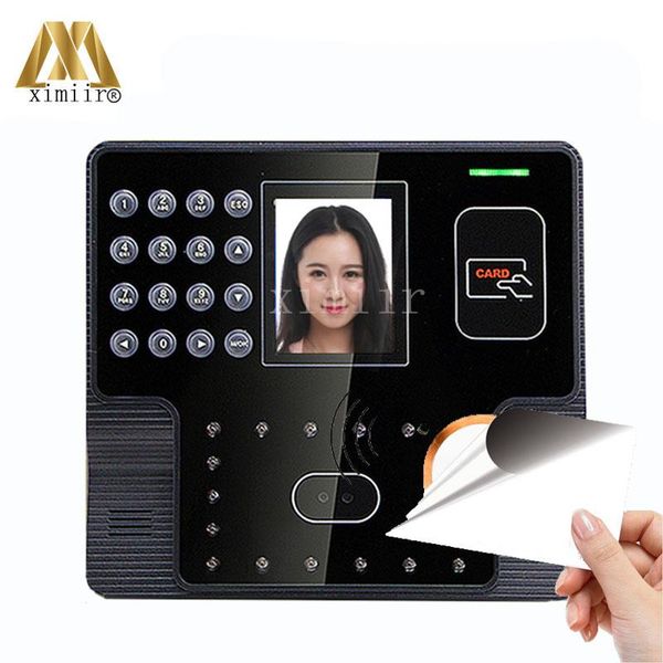 

iface101 biometric facial time attendance with mf ic card reader touch screen door access control recognition system