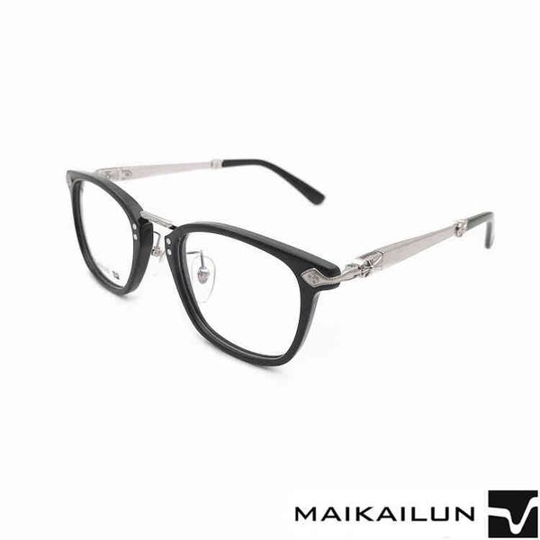 

factory outlet fashionable pure ultra light titanium spectacle frame, men's and women's art optical glasses, myopia, White;black