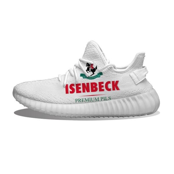 

diy custom isenbeck premium pils logo running shoes mh printed mens womens trainers outdoor sports sneakers aept