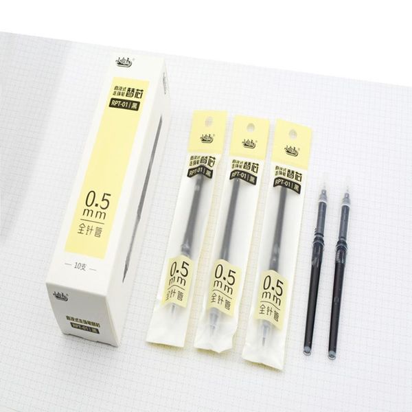 

gel pens small white dot rpt01 sell black refill and large capacity office school writing student supplies