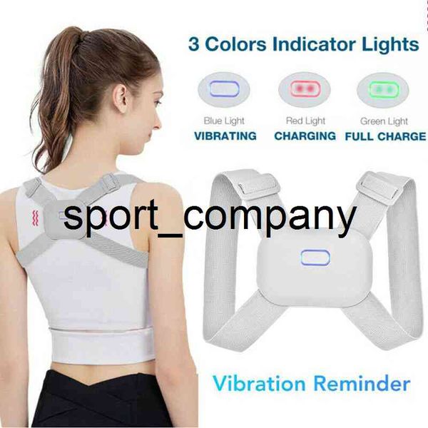 

2020 new adjustable smart back posture corrector shoulder training belt angle monitoring lumber brace support