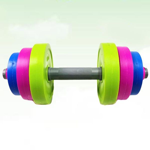 

accessories 1 set practical children dumbbell bodybuilding exercise equipment training arm muscle fitness for kids gym home (short style)