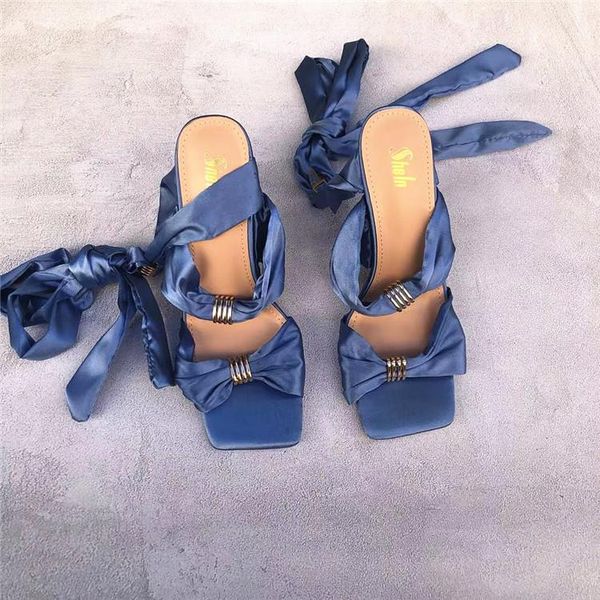 

sandals beige heeled comfort shoes for women all-match large size black stiletto high retro girls 2021 big fashion lace