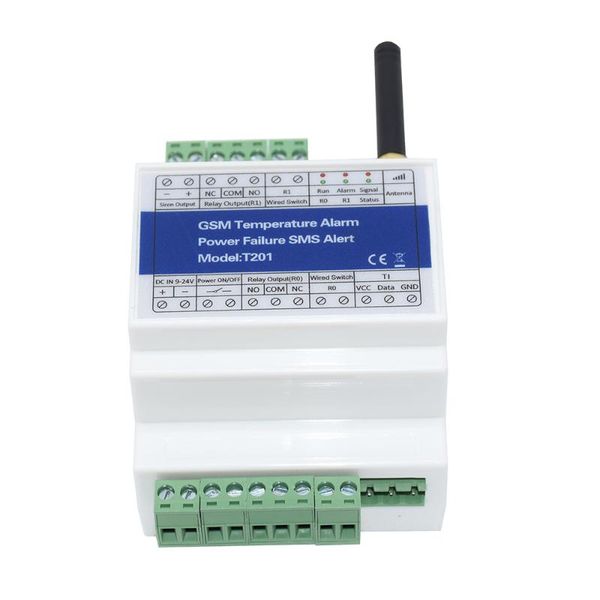 

smart home control gsm remote monitoring relay switch access controller t201 temperature alarm 200 authorized phone numbers