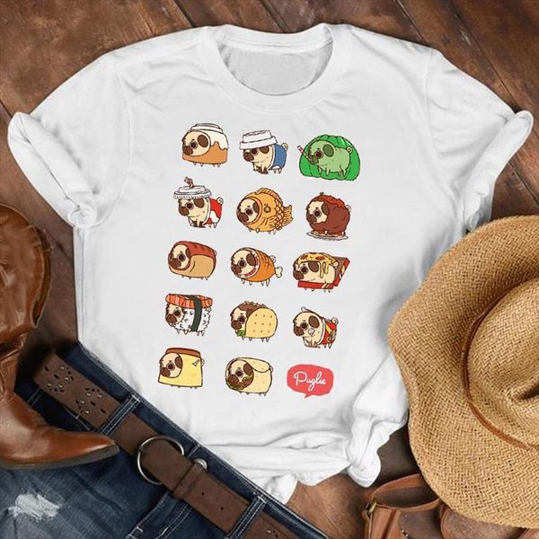 

and women lady dog drink mens t shirts womens animal funny casual 90s style cartoon shirt clothes tee female, White;black