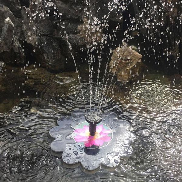 

floating solar water fountain garden pond villa landscape decoration decorations