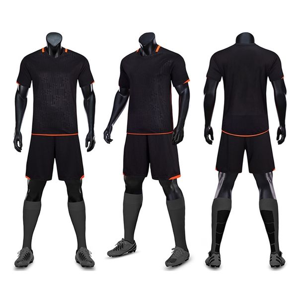 

new smooth men's short sleeve jersey children's football suit, Gray