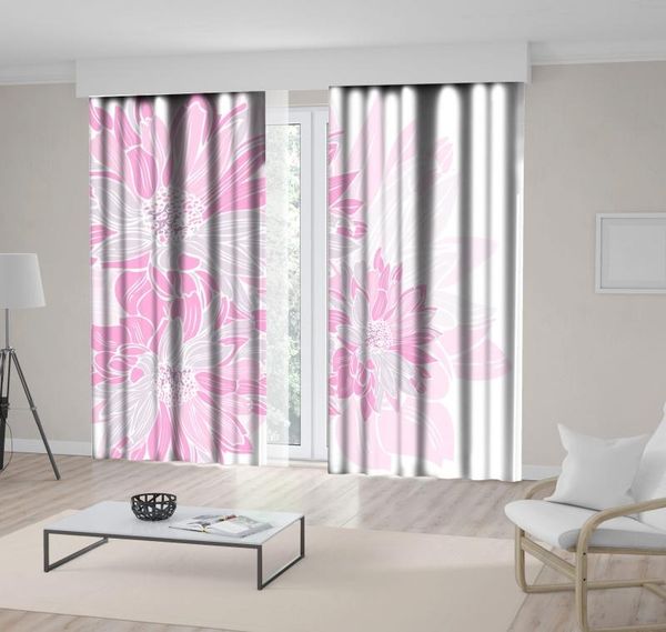 

curtain & drapes flowers bouquet in soft colors nature summer blossoms floral vintage artwork wholesale