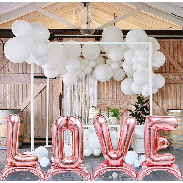 

alphabet balloons 32 inch aluminum film wedding birthday anniversary valentines mothers day party supplies favor