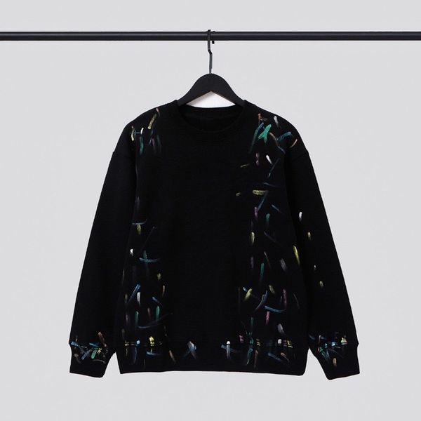 

men hoodies sweatshirts mens womens designer hooded hoody autumn winter warm long sleeve pullover sweatshirt clothes, Black