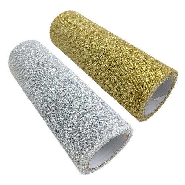 

party decoration 15cm 10yards glitter tulle roll sparkly sequin organza mesh diy crafts tutu skirt wedding birthday supplies