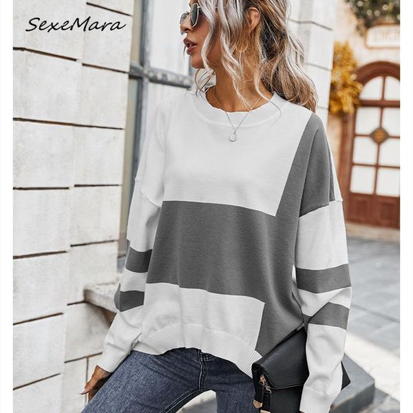 

women's hoodies & sweatshirts 2021 autumn women fashion casual striped o-neck long sleeves loose, Black
