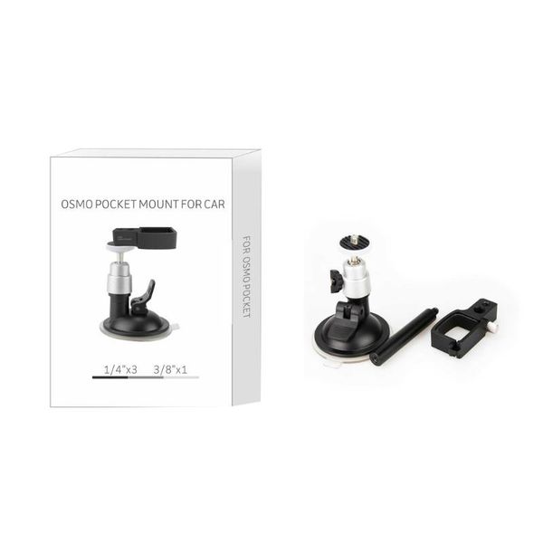 

tripod heads car mount for dji osmo pocket camera stabilizer handheld gimbal bracket vehicle window suction cup mounting adapter