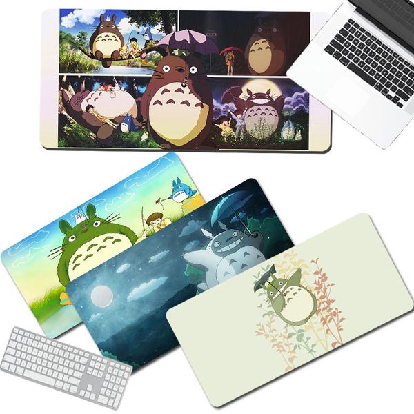 

mouse pads & wrist rests pad japan anime totoro gaming deskmat keyboard anti-slip kawaii cute large otaku