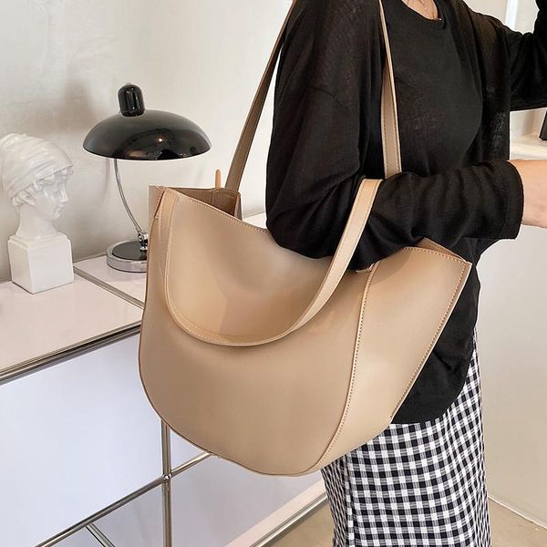 

evening bags niche design soft large-capacity women's bag 2021 fashion bucket underarm tote shoulder width: 51cm
