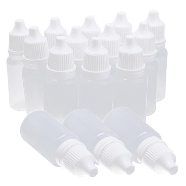

storage bottles & jars 50 pieces 10ml vacuum plastic compressible eyedropper eye liquid