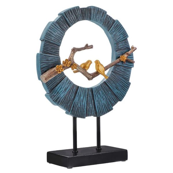 

craft tools simulation bird on the branch home decoration resin deskadornments